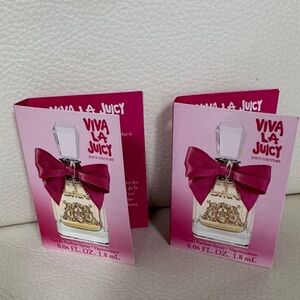 Lot of 2 Juicy Couture Viva La Juicy -sample size 1.8 ml each